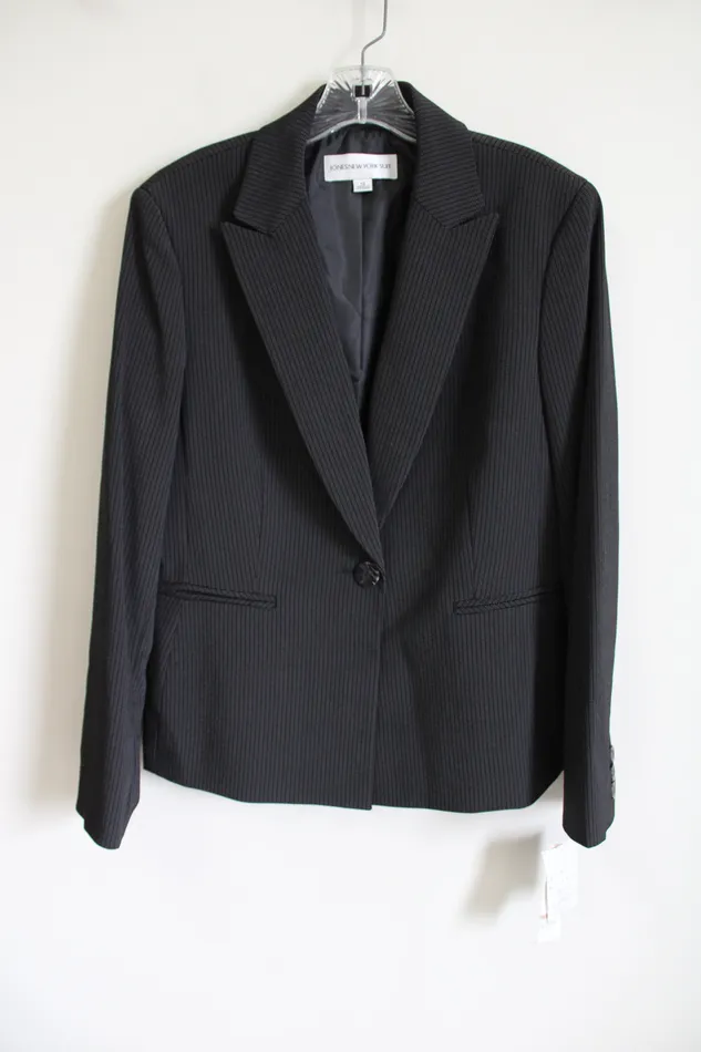 NEW Jones New York Suit Set Black Royal Flare Blazer Pant 12 Jones New York Rings NEW Jones New York Suit Set Black Royal Flare Blazer Pant 12 Jones New York Rings