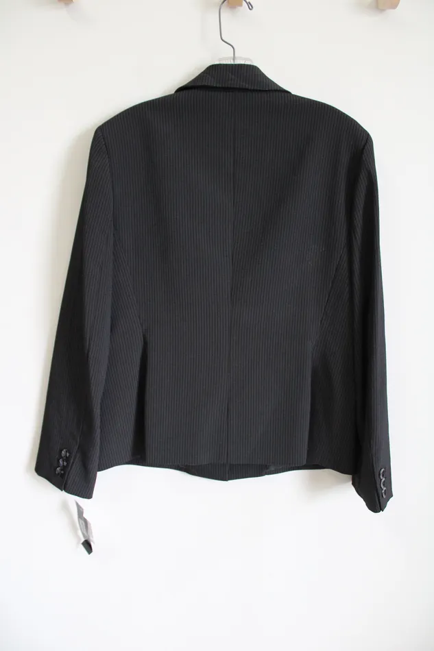 NEW Jones New York Suit Set Black Royal Flare Blazer Pant 12 Jones New York Rings
