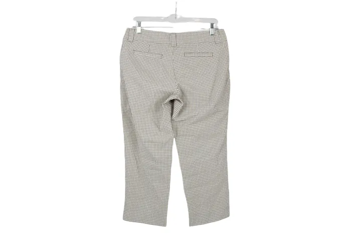 New York Company Earrings New York Company Manhattan Chino Gingham Capris 6