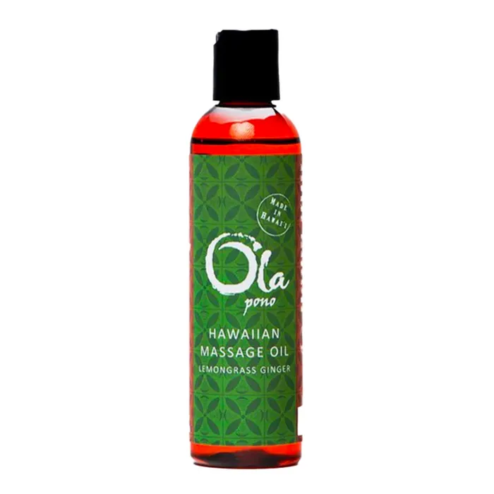 Ola Pono Lemongrass Massage Oil 4 oz HAWAIIANBODYOLA Earrings
