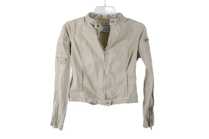 Old Navy Tan Jacket 10 Old Navy Earrings