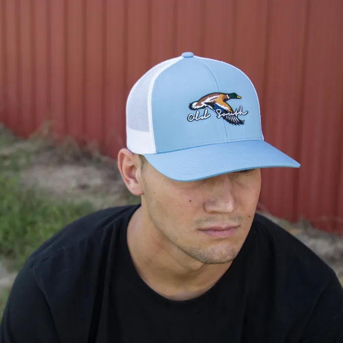Old South Apparel Earrings Flying Mallard Trucker Hat