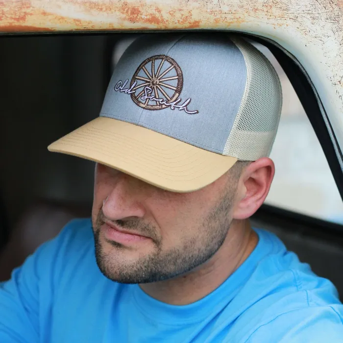 Old South Apparel Wagon Wheel Trucker Hat Earrings