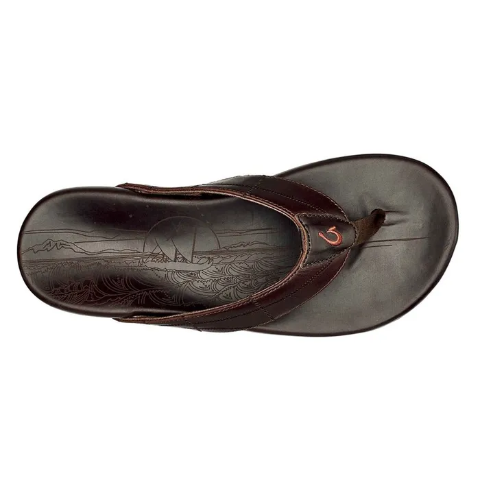 OluKai Hokulea Kia Sandals Brown OLUKAI Earrings
