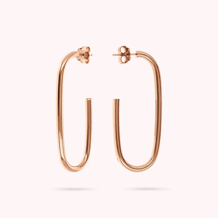 Orecchini Pendenti Ovali Bronzallure Earrings