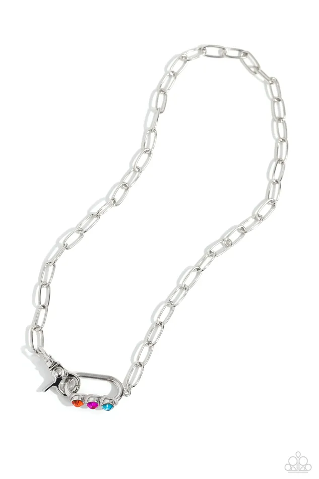 Paparazzi Accessories Dont Want to Miss a STRING Silver Earrings