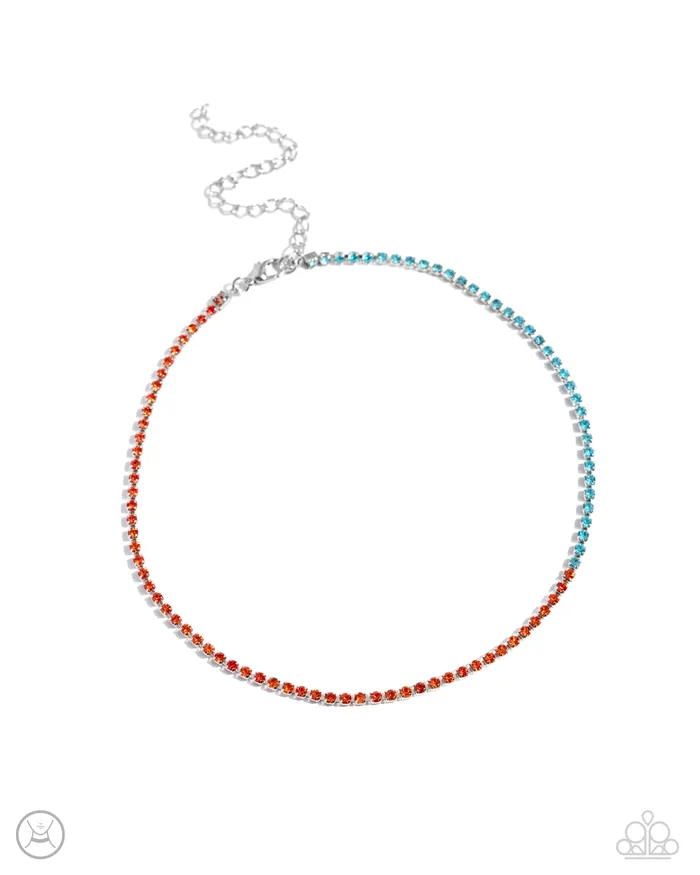 Paparazzi Accessories Earrings Dedicated Duo Orange