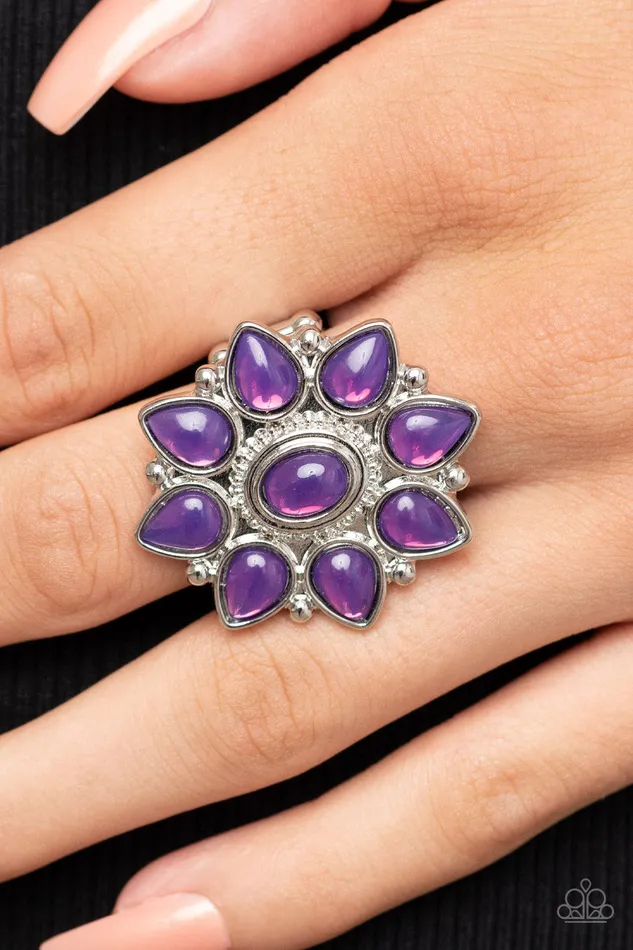 Paparazzi Accessories Enchanted Orchard Purple Earrings