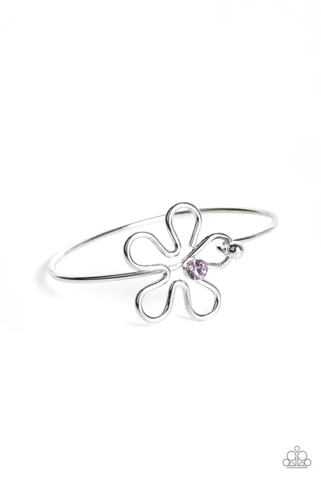 Paparazzi Accessories Floral Innovation Purple Rings