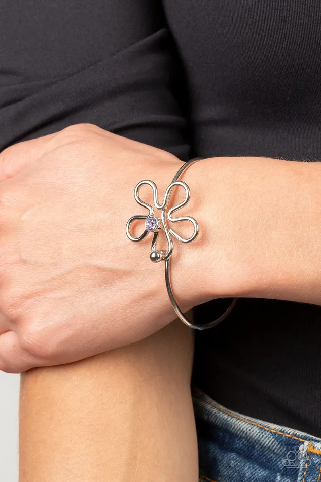 Paparazzi Accessories Floral Innovation Purple Rings