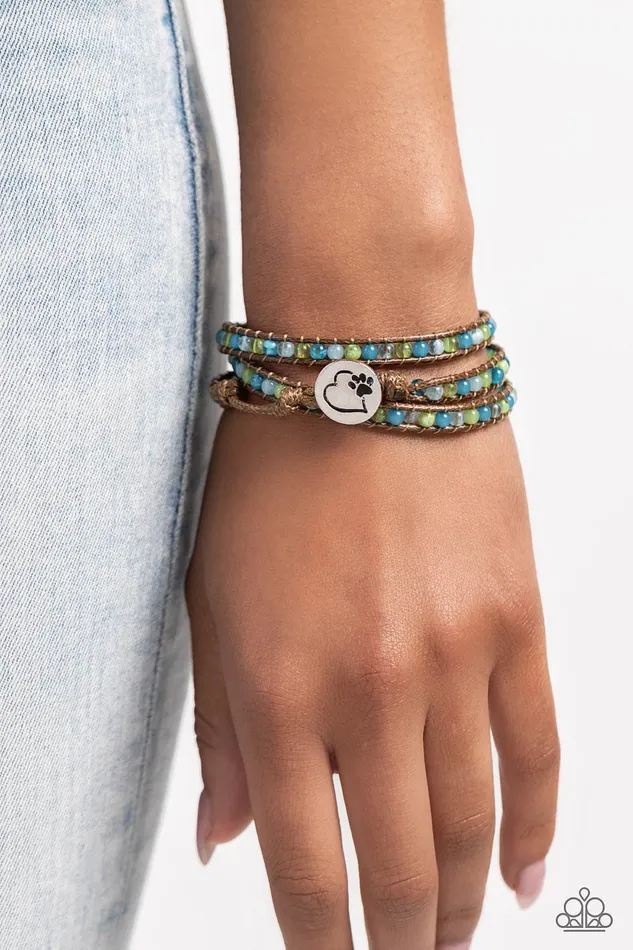 Paparazzi Accessories PAWsitive Thinking Blue Rings