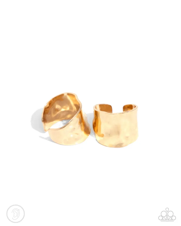 Paparazzi Accessories PreStyled Sets Warped Wonder Gold