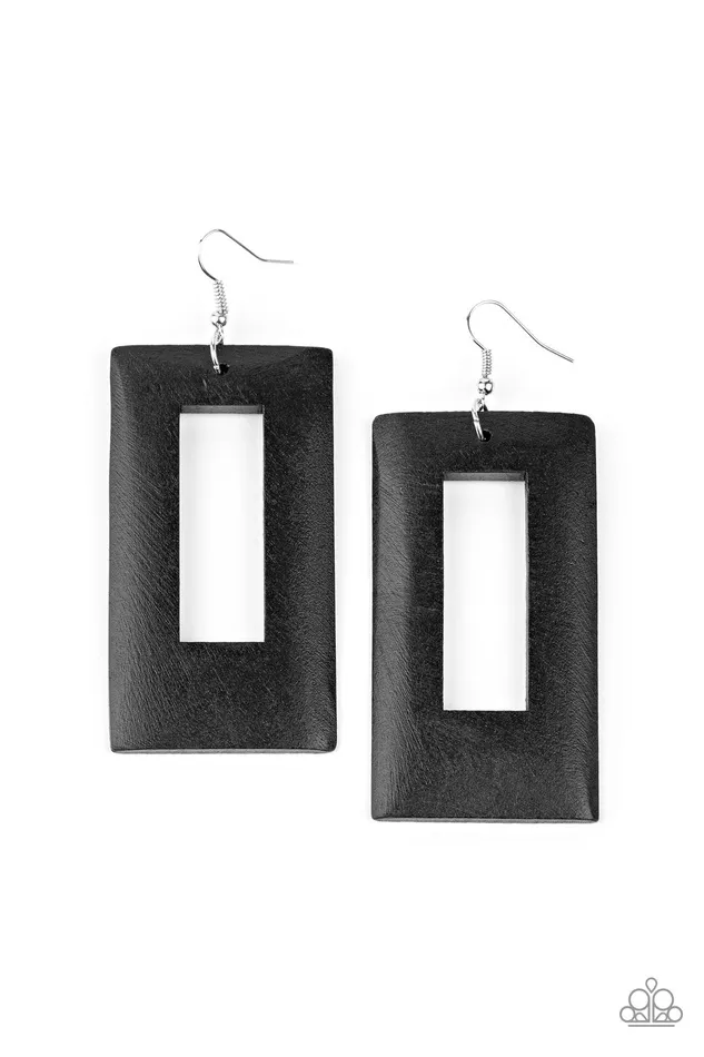 Paparazzi Accessories Rings Totally Framed Black