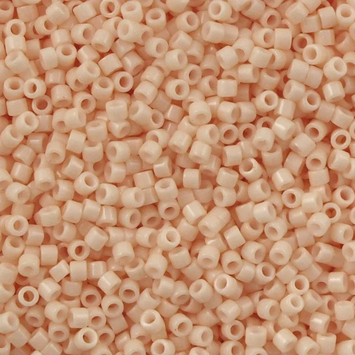 Peppy Beads DB1492 Opaque Lt Peach Miyuki Delica 110 Earrings