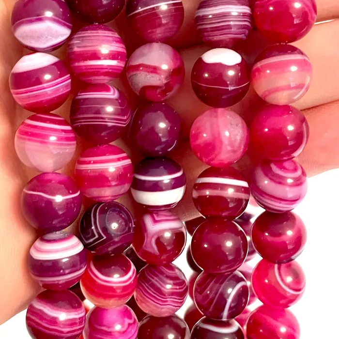 Peppy Beads Earrings Genuine Deep Pink Agate 12 mm round beads full strand 33 beadsBeadsGemstone BeadsNatural Gemstone Peppy Beads Earrings Genuine Deep Pink Agate 12 mm round beads full strand 33 beadsBeadsGemstone BeadsNatural Gemstone