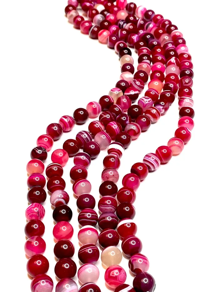Peppy Beads Earrings Genuine Deep Pink Agate 12 mm round beads full strand 33 beadsBeadsGemstone BeadsNatural Gemstone Peppy Beads Earrings Genuine Deep Pink Agate 12 mm round beads full strand 33 beadsBeadsGemstone BeadsNatural Gemstone