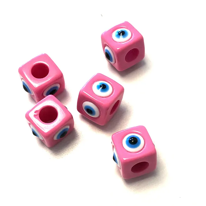 Peppy Beads Necklaces Large Hole Evil Eye Resin Beads 15mm Beads 7mm Hole 5 Beads in a Pack Peppy Beads Necklaces Large Hole Evil Eye Resin Beads 15mm Beads 7mm Hole 5 Beads in a Pack
