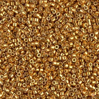 Peppy Beads PreStyled Sets DB1833 Duracoat Galvanized Yellow Gold Miyuki Delica 110 Peppy Beads PreStyled Sets DB1833 Duracoat Galvanized Yellow Gold Miyuki Delica 110
