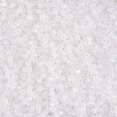 Peppy Beads Rings DB0220 White Opal Miyuki Delica 110