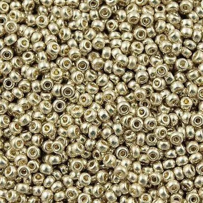Peppy Beads Rings Miyuki Seed Beads 80 Duracoat Galvanized Silver 4201NEW