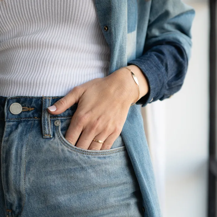 Petite ID Bracelet Consider the Wldflwrs Bracelets Petite ID Bracelet Consider the Wldflwrs Bracelets