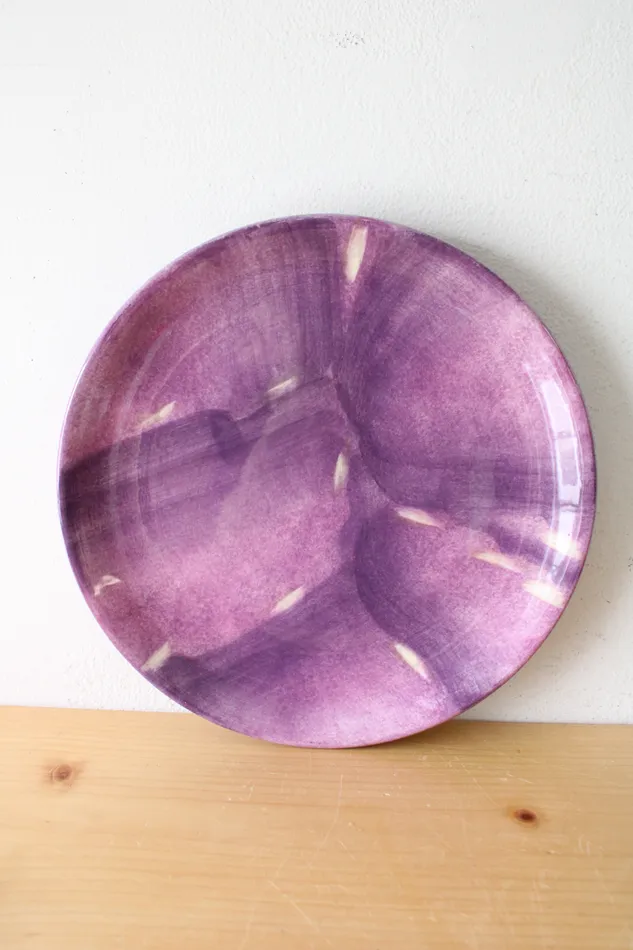 Pfaltzgraff Earrings Pfaltzgraff Flower Market Purple Dinner Plate 10