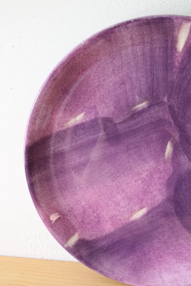 Pfaltzgraff Earrings Pfaltzgraff Flower Market Purple Dinner Plate 10