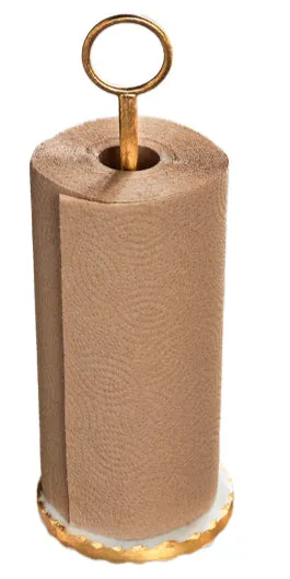 PreStyled Sets MUDPIE Mudpie Gold Marble Paper Towel Holder