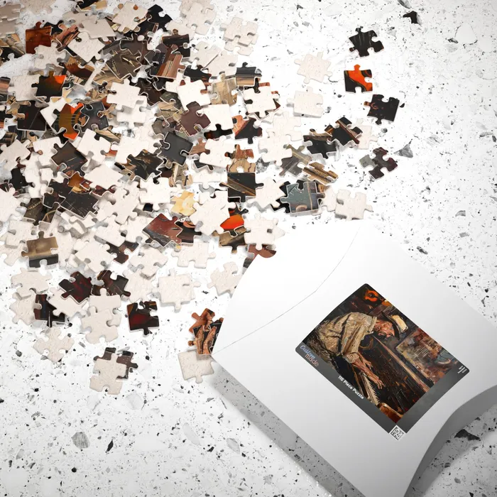 Printify Earrings Puzzle 110 252 520 1014piece Honky Tonk Piano Player