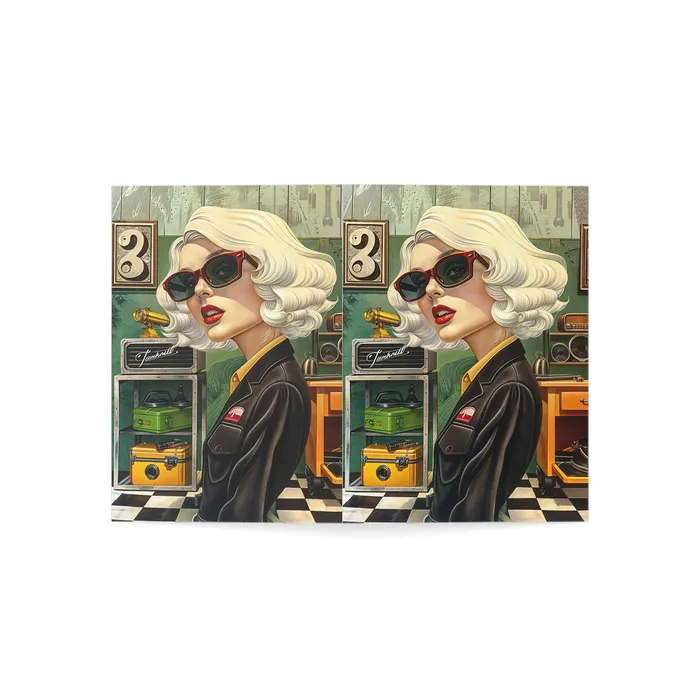 Printify Necklaces Greeting Cards 1 10 30 and 50pcs Tool Time Blonde Printify Necklaces Greeting Cards 1 10 30 and 50pcs Tool Time Blonde