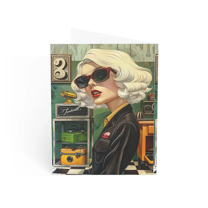 Printify Necklaces Greeting Cards 1 10 30 and 50pcs Tool Time Blonde Printify Necklaces Greeting Cards 1 10 30 and 50pcs Tool Time Blonde