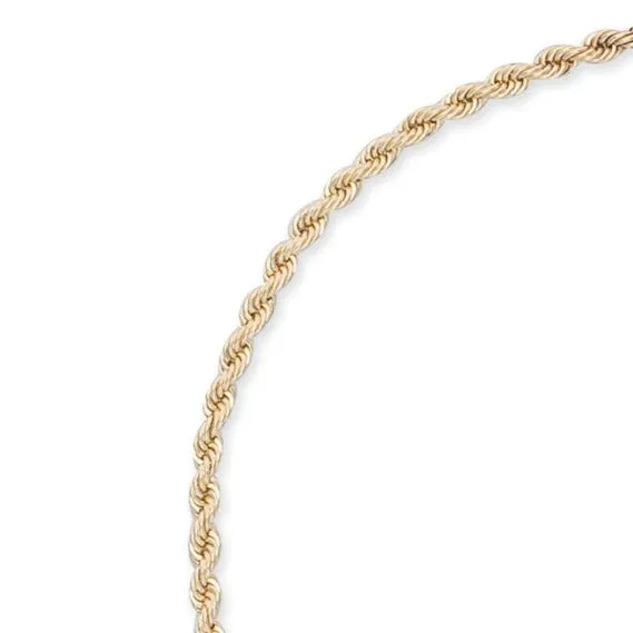 RACHEL LYNN CHICAGO Necklaces 14 Karat Solid Gold 4mm Rope Chain Necklace