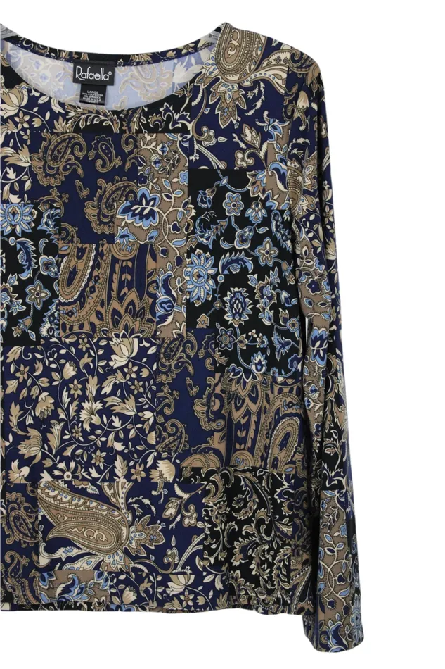 Rafaella Earrings Rafaella Paisley Soft Top L