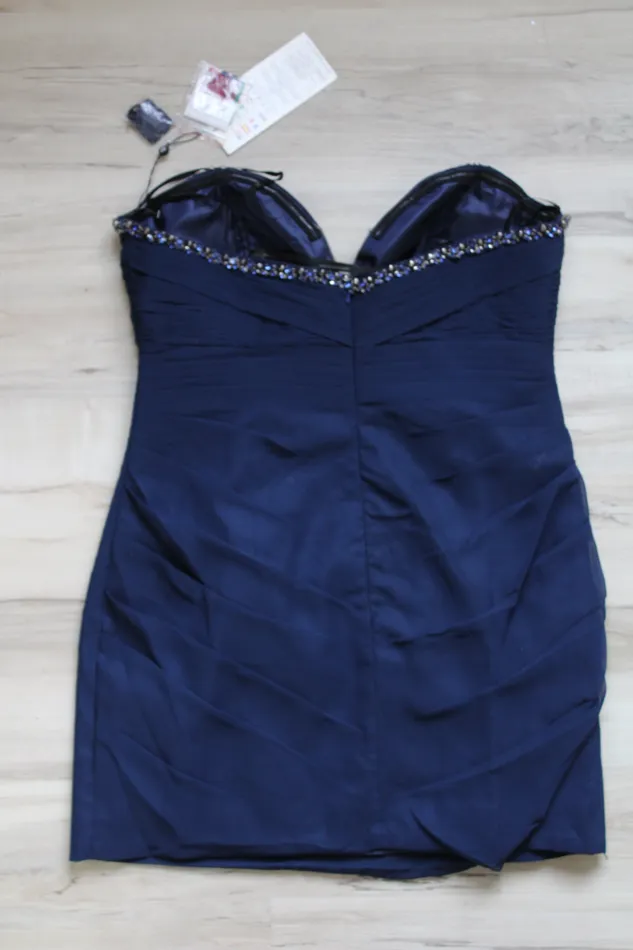 Rings Alyce NEW Alyce Paris Dark Navy Blue Sleeveless Dress 14
