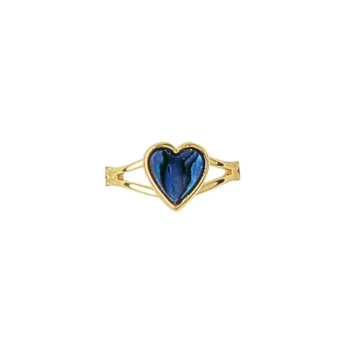 Rings ARIKINEWZEALAND Paua Heart Ring