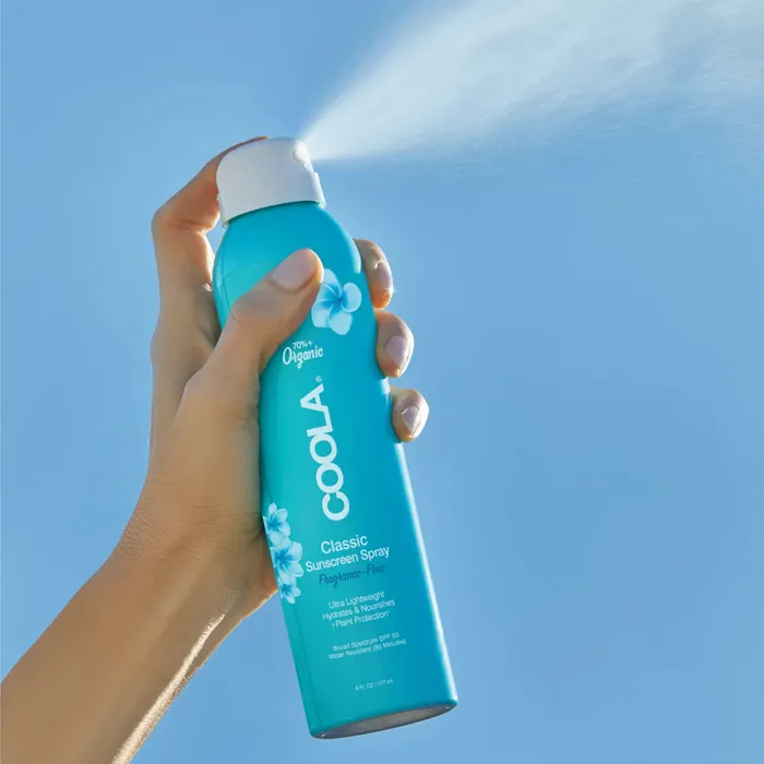 Rings COOLA Coola Classic FragranceFree SPF 50 Body Sunscreen Spray 6oz