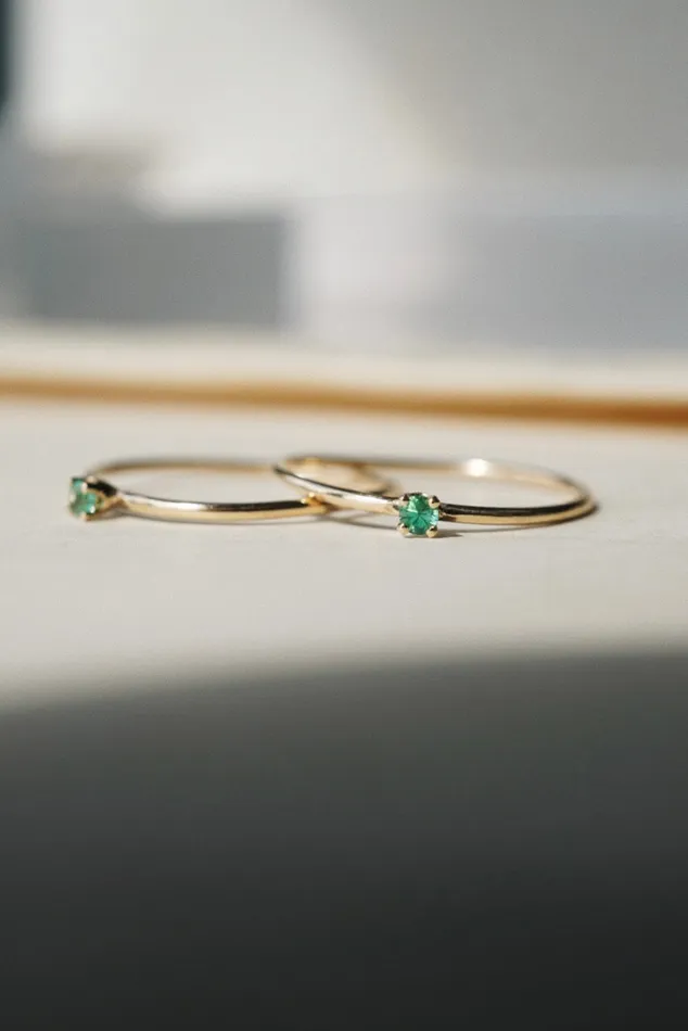 Rings Foe Dear Birthstone Ring madetoorder