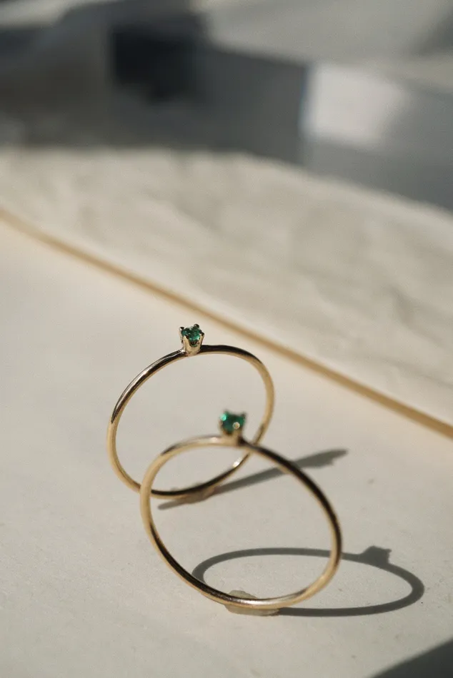 Rings Foe Dear Birthstone Ring madetoorder
