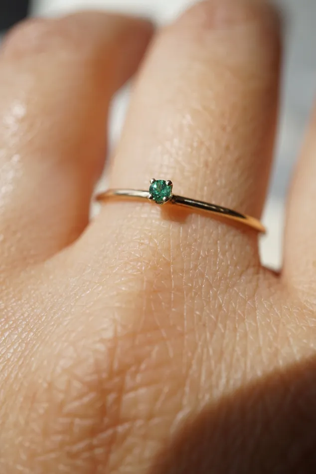 Rings Foe Dear Birthstone Ring madetoorder