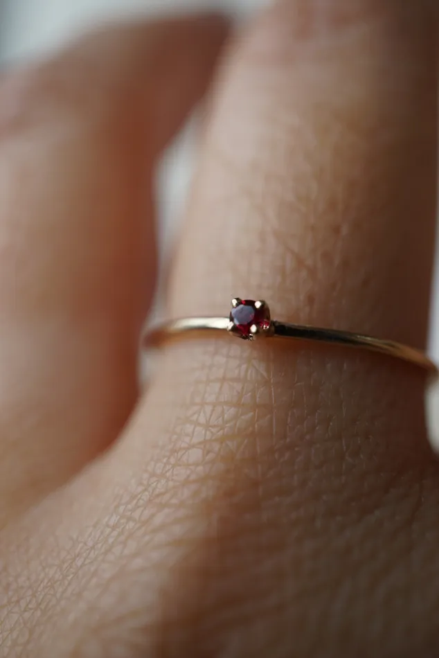 Rings Foe Dear Birthstone Ring madetoorder