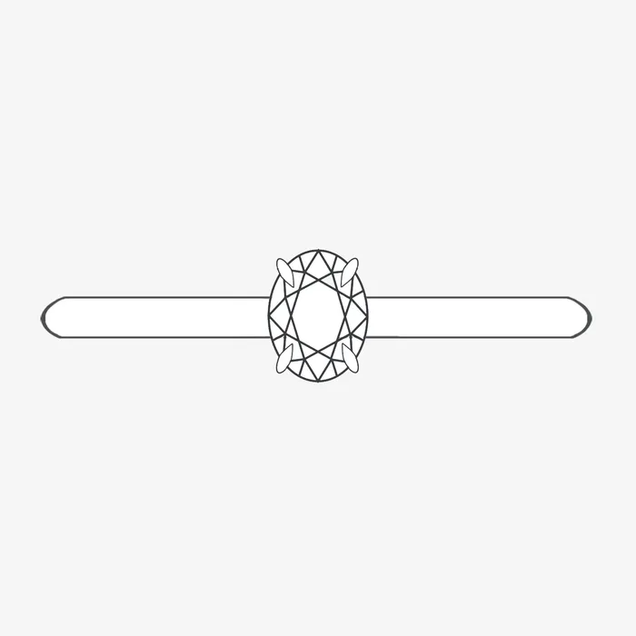 Rings Foe Dear Only One Ring White LabGrown Diamond madetoorder
