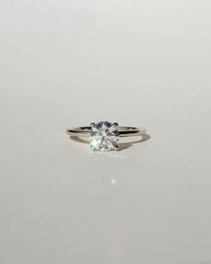 Rings Foe Dear Only One Ring White LabGrown Diamond madetoorder