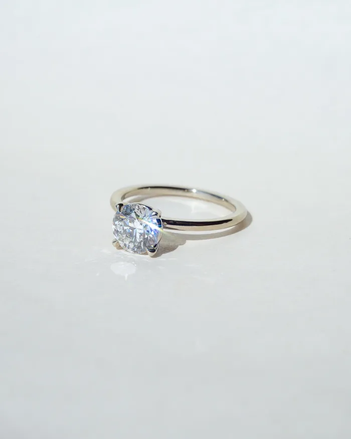 Rings Foe Dear Only One Ring White LabGrown Diamond madetoorder