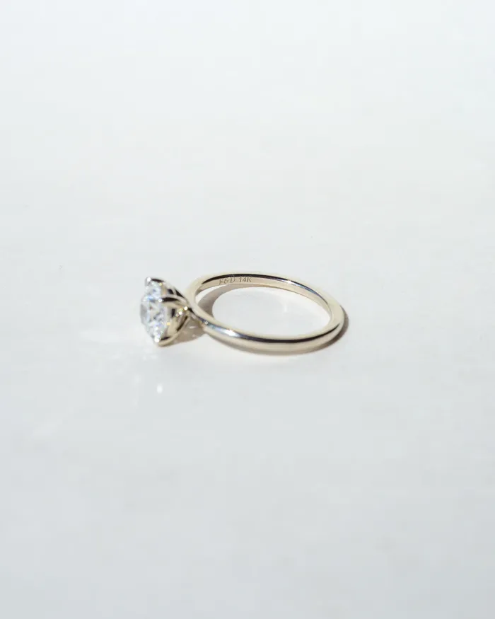 Rings Foe Dear Only One Ring White LabGrown Diamond madetoorder