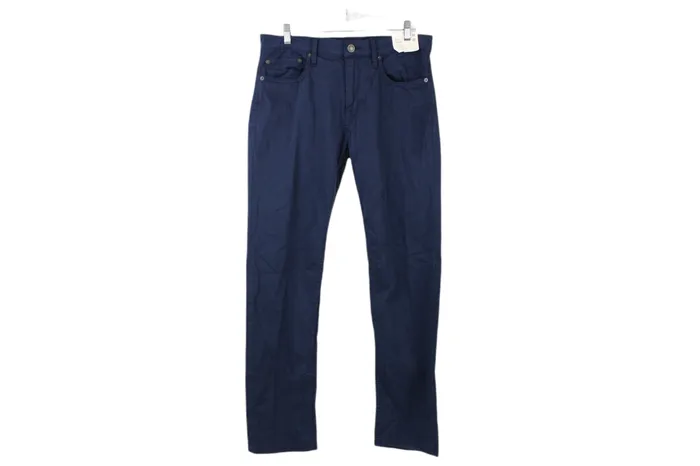 Rings Goodfellow NEW Goodfellow Slim Straight Blue Pants 33X32