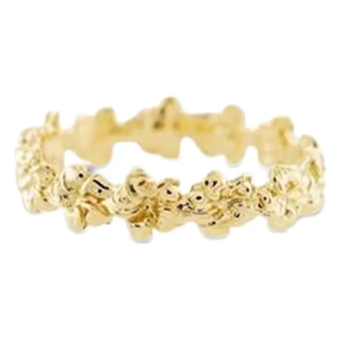 Rings Island Fine Jewelry 14K Gold Plumeria AllAround Ring
