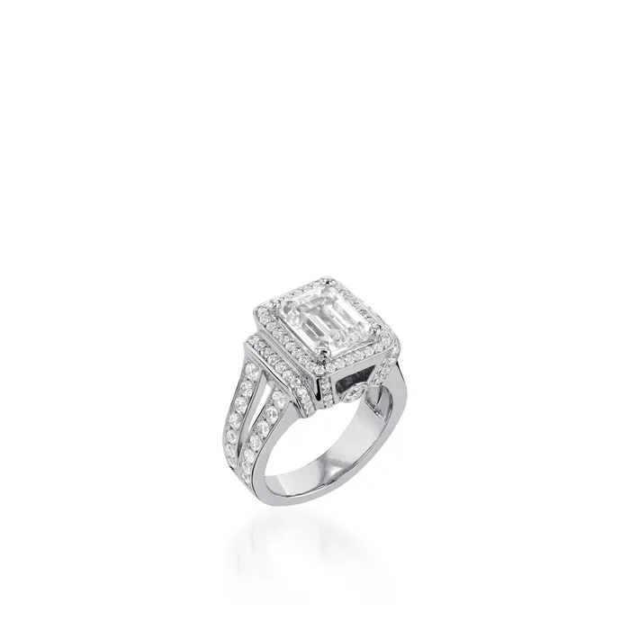 Rings John Atencio Alexandra Elite White Gold Diamond Ring