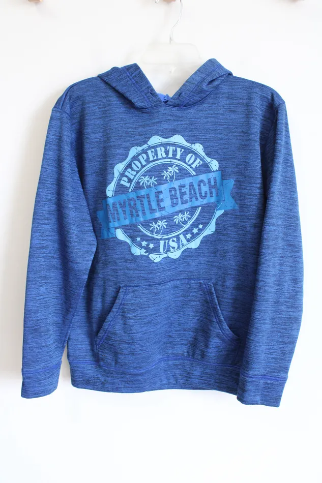 Rings Jubilee Thrift Blue Property of Myrtle Beach Hoodie L