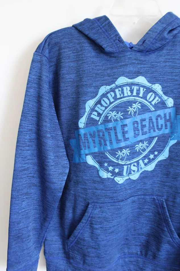Rings Jubilee Thrift Blue Property of Myrtle Beach Hoodie L
