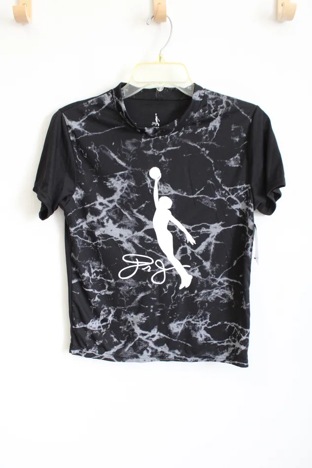 Rings Julius Irving NEW Julius Irving Black Tee Youth 1012